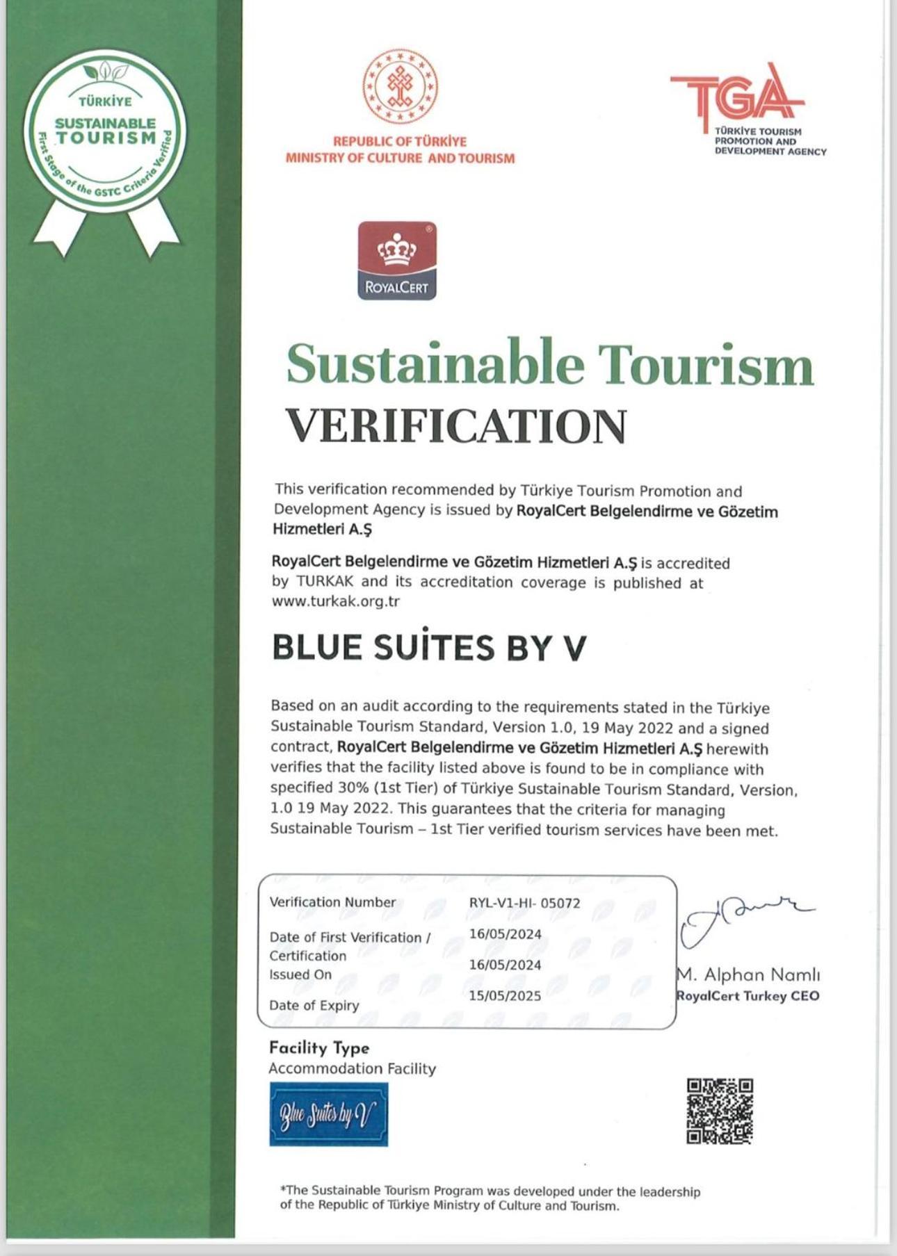 Blue Suites By V Istanbul Exterior photo